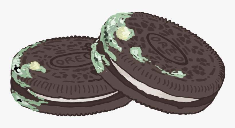 Wacky April Fool's Pranks Offer Knee-slapping Laughs - Moldy Oreo, transparent png #1115906