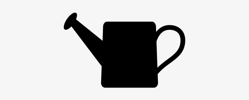 Watering Can Tool Silhouette Of Water Container For - Watering Can Silhouette, transparent png #1115979