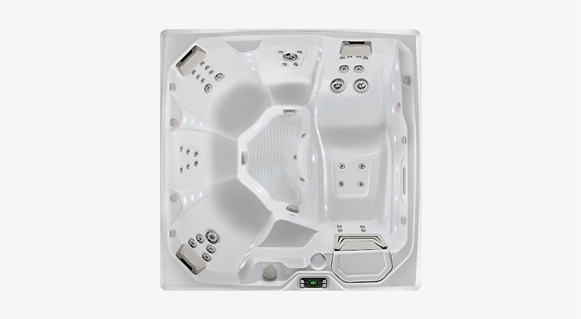 500×450 Top View Hotspring Flair - Hot Tub, transparent png #1116556