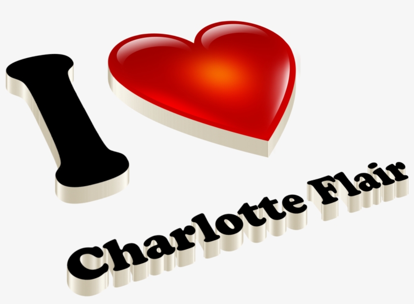 Charlotte Flair Heart Name Transparent Png - Pravin Name, transparent png #1116582