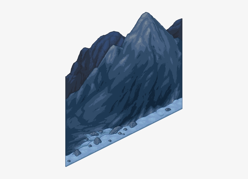 Snow Capped Mountains - Mountain Habbo Png, transparent png #1116673