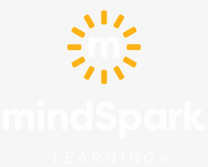 Mindspark Learning Primary Logo Cmyk White Type With - Apache Spark, transparent png #1116778