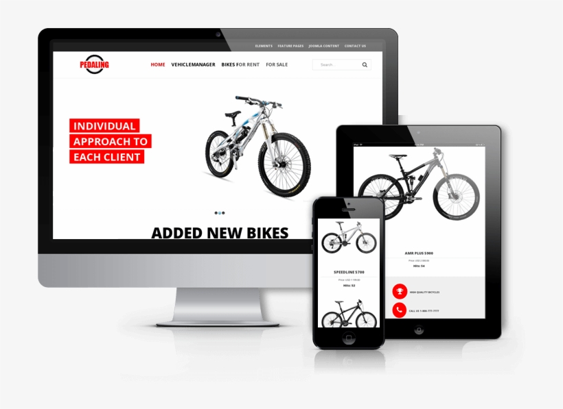 Bike Joomla Template - Joomla, transparent png #1117091