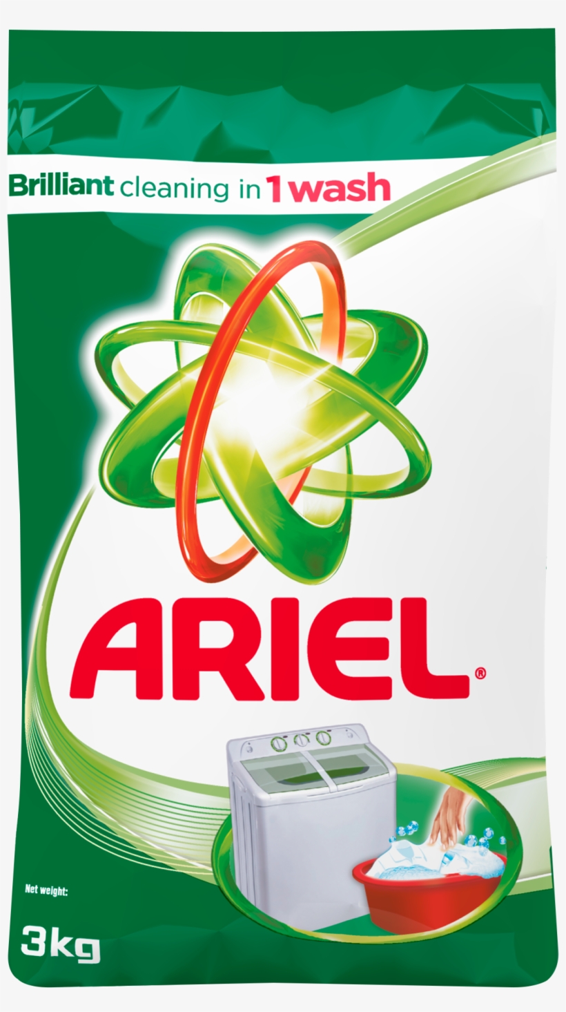 Washing Powder Png - Ariel Colour Detergent Washing Powder, transparent png #1117156