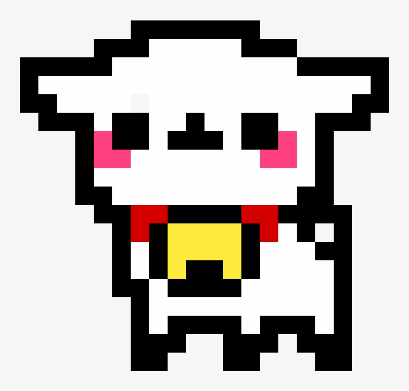 Cachorro Muito Fofo - Kawaii Llama Pixel Art, transparent png #1117447