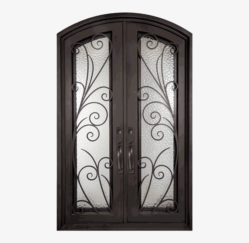 Flusso - Iron Double Door Design, transparent png #1118306