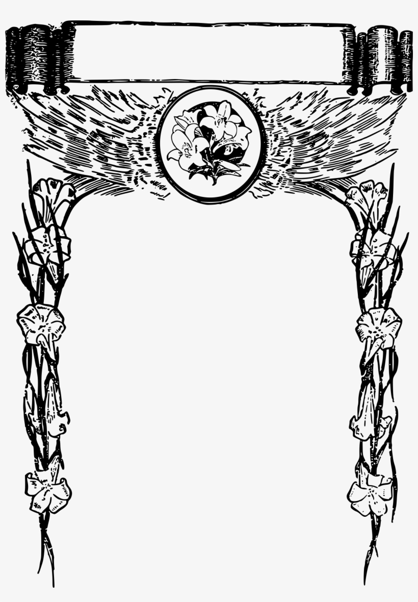 This Free Icons Png Design Of Easter Wings Frame, transparent png #1118402