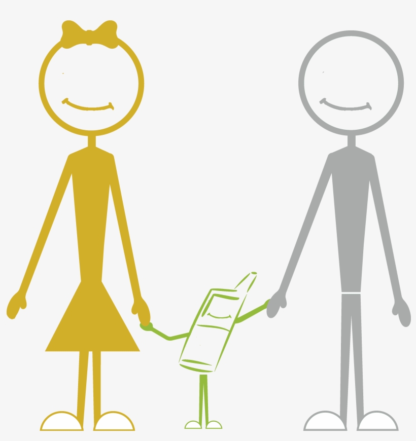 Stick Figure Family, transparent png #1118590