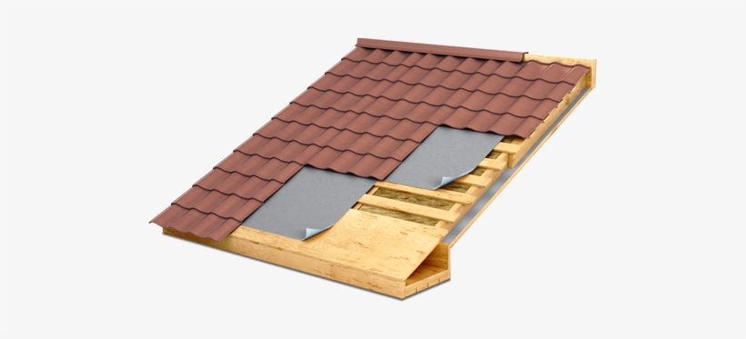 Vector Image Of A Roof - Roof, transparent png #1118592