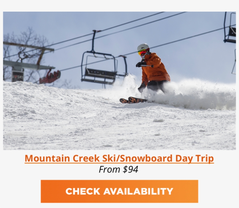 Mountain Creek Ski Bus From Nyc - New York City, transparent png #1118656