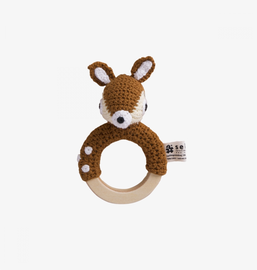 Crochet Deer Rattle - Deer, transparent png #1119119