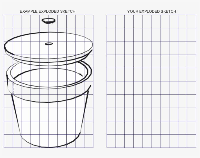 Png Freeuse With Grids Fruity Snack Container Using - Drawing, transparent png #1119169