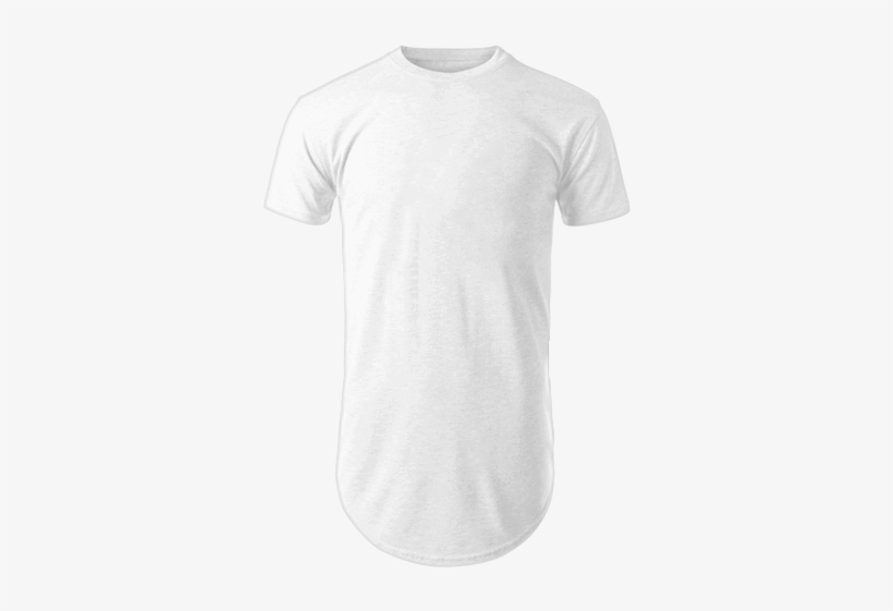 Camiseta Long Branca - T Shirt Image Hd, transparent png #1119424