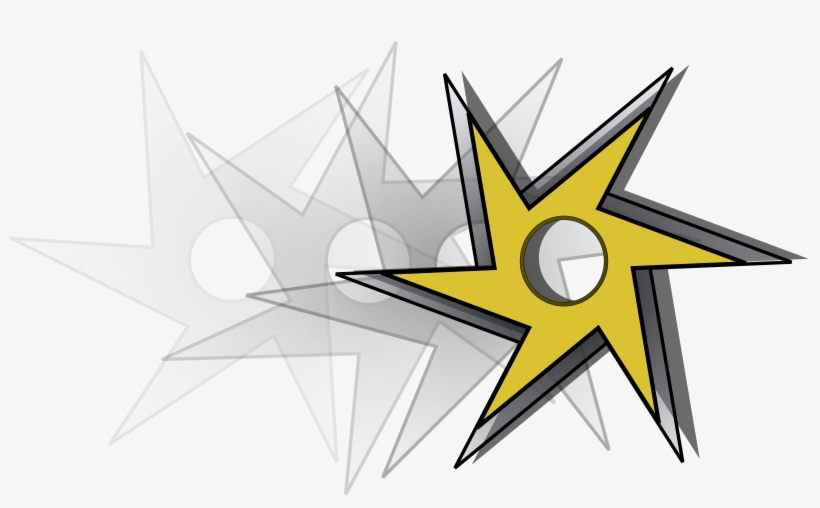 Big Image - Ninja Star, transparent png #1119500