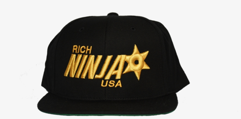 Rich Ninja Star Snapback Black, transparent png #1119659