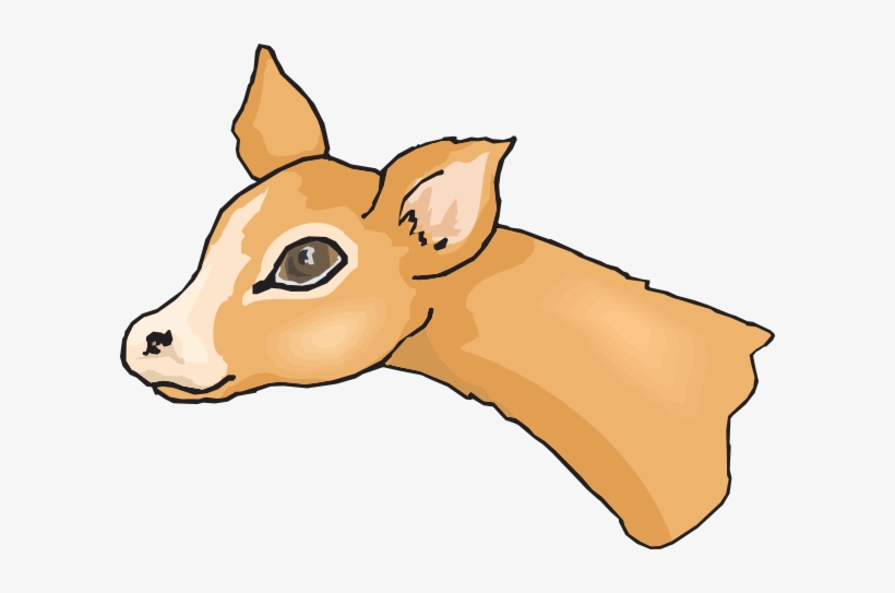 Animal Patterns For Clipart Coloring - Deer Eyes Clip Art, transparent png #1119738