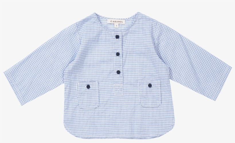 Caramel Baby And Child Deer Blue Shirt - Sleeve, transparent png #1119808
