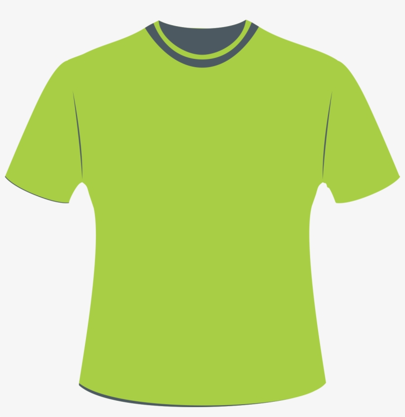 Mockup Camiseta Verde Editável - Shirt, transparent png #1119869