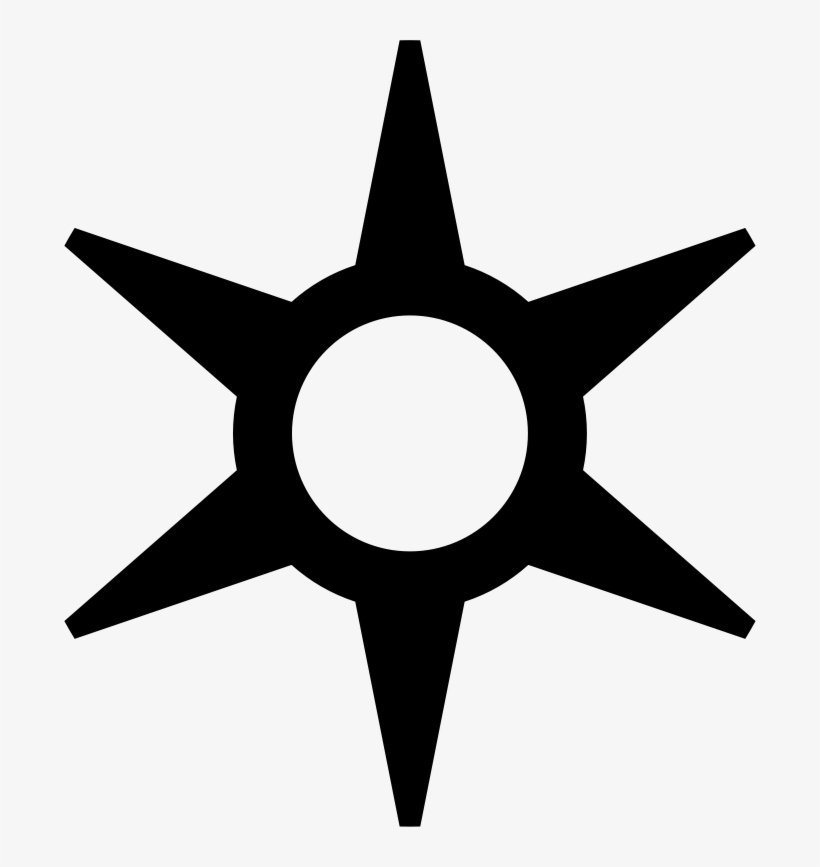 Ninja Star Png - Ninja Throwing Star Cli, transparent png #1120105