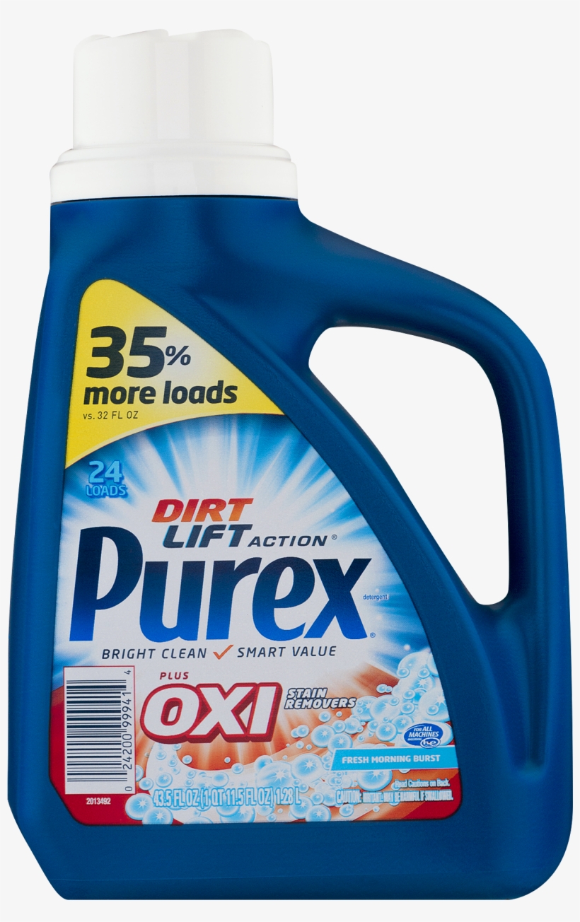 Purex Dirt Lift Action Plus Oxi Stain Removers Fresh - Purex Detergent, transparent png #1120566