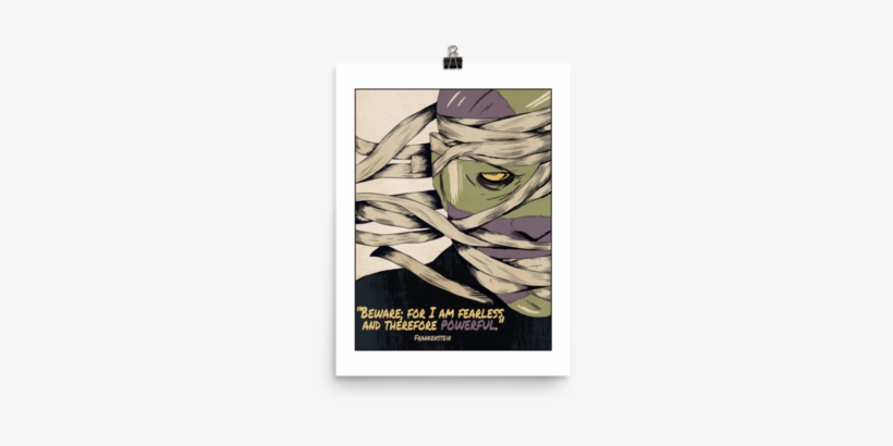 Mary Shelley Frankenstein Print - Book, transparent png #1120671