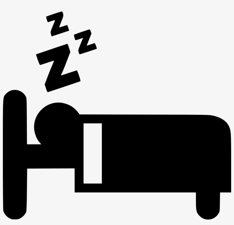 Bed Sleep Svg Icon - Sleep Png, transparent png #1120811