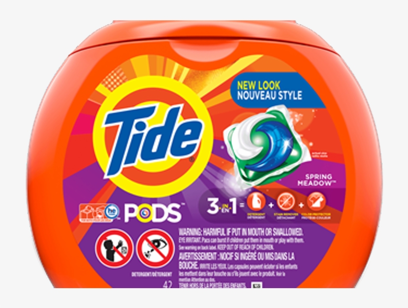 Tide Pod Challenge,social Media,america - Tide Pods Original Scent He Turbo Laundry Detergent, transparent png #1121161