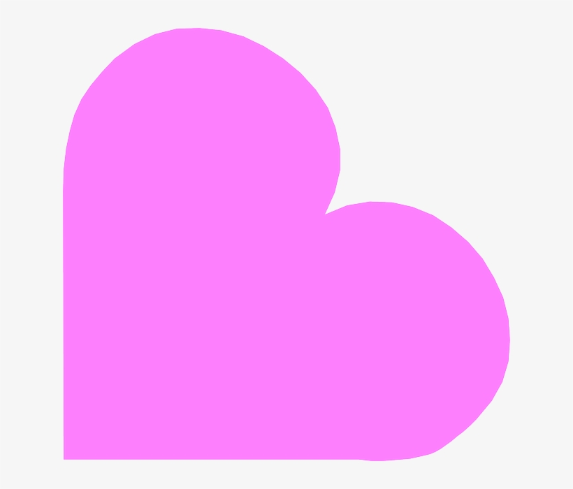 Cartoon, Purple, Heart, Love, Military, Hearts - Coracao Rosa Bebe, transparent png #1121286