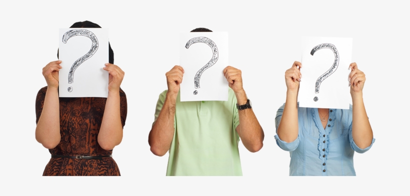 People Hiding Their Faces With Question Marks - Juventude Contemporânea Em Pauta, transparent png #1121449