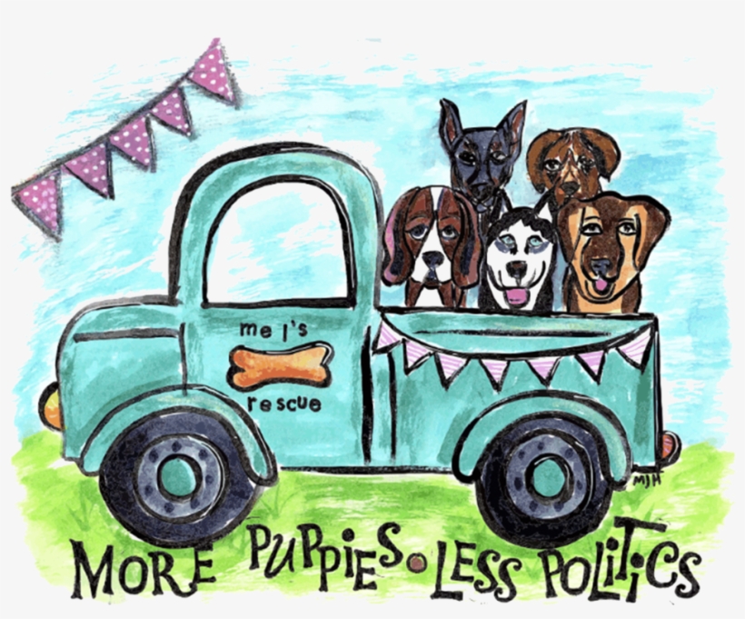 More Puppies Less Politics - Politics, transparent png #1121642