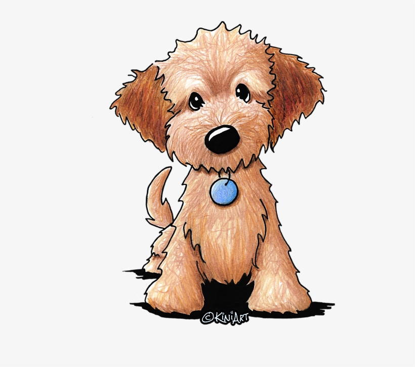 Click And Drag To Re-position The Image, If Desired - Cafepress Kiniart Goldendoodle Puppy Iphone 6 Tough, transparent png #1121667