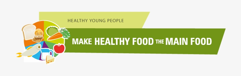 Healthy Eating - Food Banner For School, transparent png #1121756
