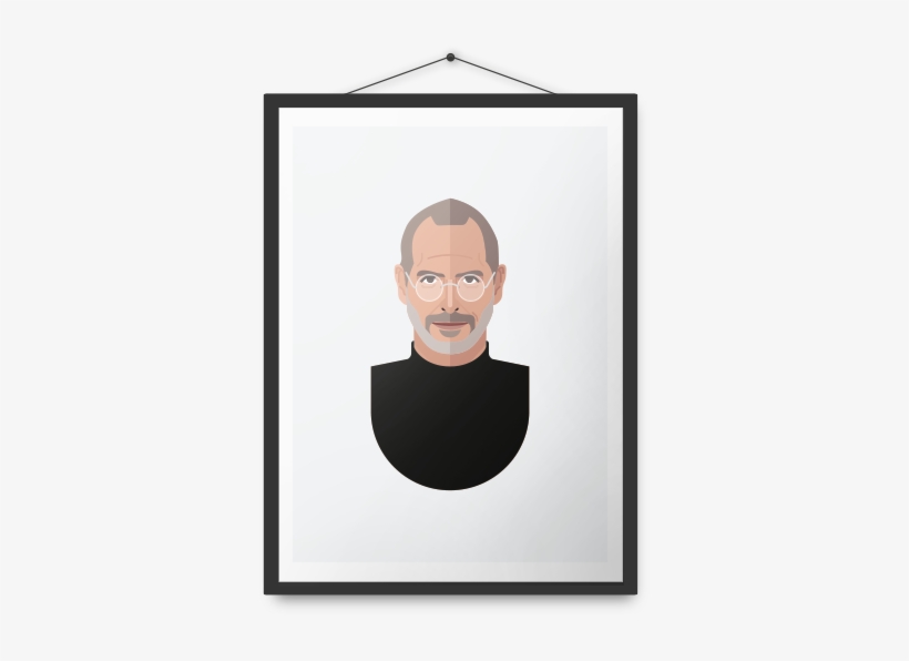 Steve Jobs Poster - Illustration, transparent png #1121826