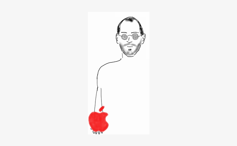 Steve Jobs And His Ipad - Steve Jobs, transparent png #1121861