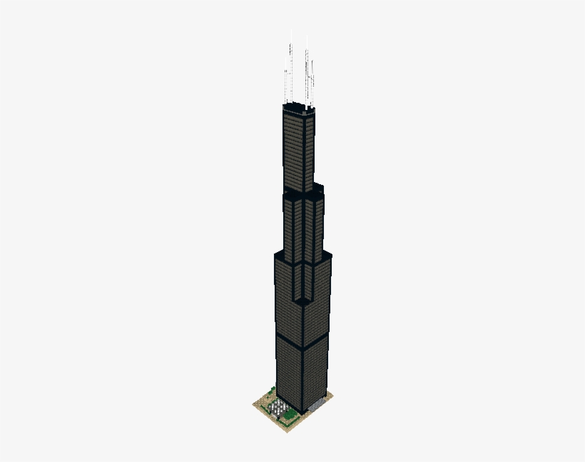 Willis Tower - Писалка За Note 8, transparent png #1121974