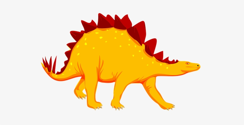 Stegosaurus Dinosaur Dino Animal Extinct S - Dinosaur Clipart, transparent png #1122069