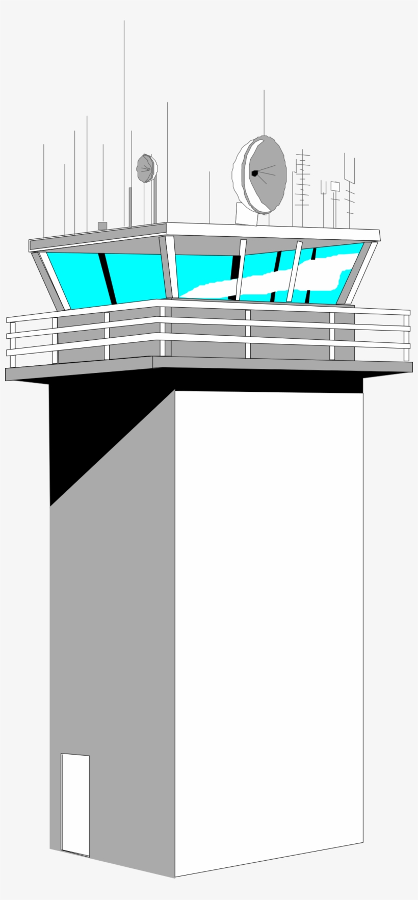 This Free Icons Png Design Of Airport Control Tower, transparent png #1122315