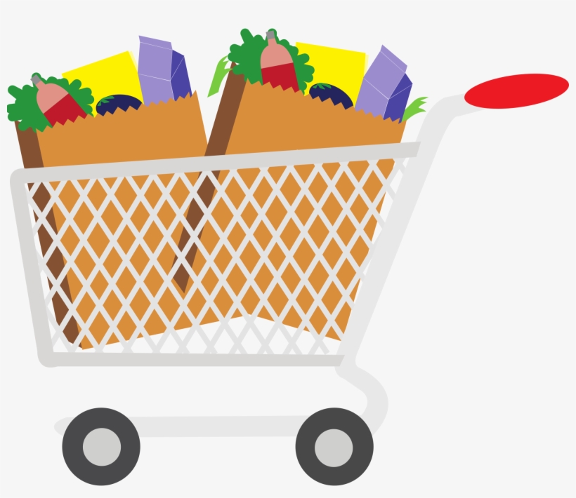 Grocery Cart Clipart 18 Cliparts - Parque Warner Madrid, transparent png #1122398