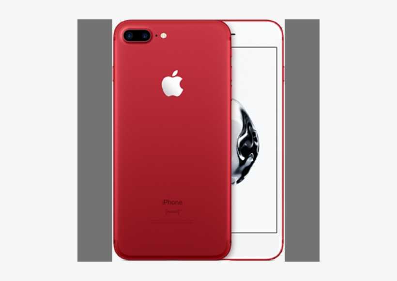 Iphone 7 Plus Cracked Screen Repair $129 - Iphone 7 Plus Red Colour, transparent png #1122417