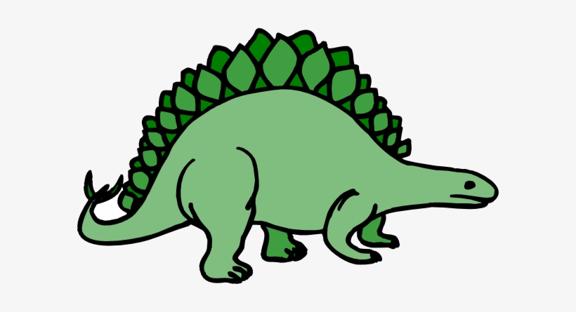 Dinosaur Clipart Stegosaurus - Stegosaurus Clip Art, transparent png #1122624