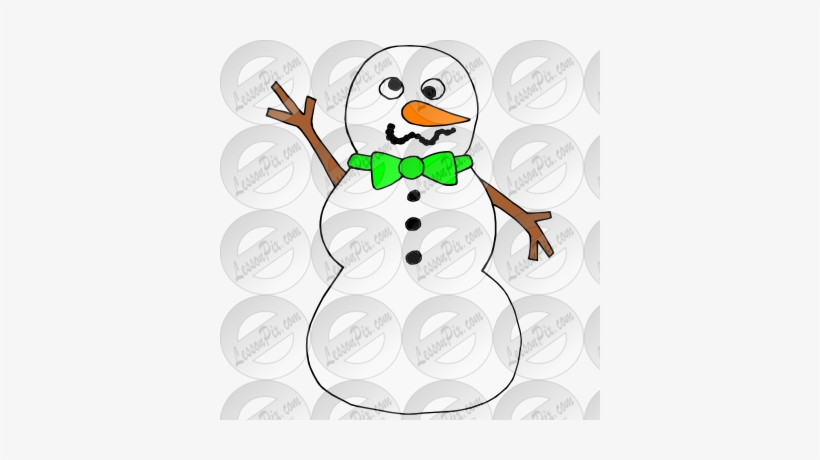 Silly Snowman Picture For Classroom / Therapy Use - Cartoon, transparent png #1122658