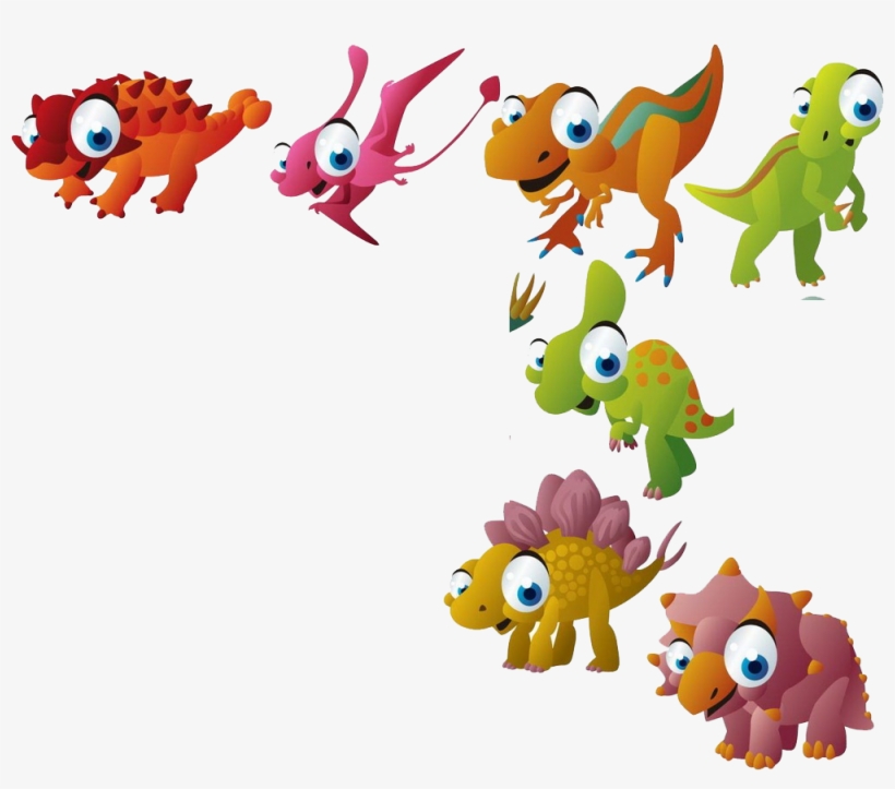 Cartoon Animal Clip Art - Dinosaur Animal Cartoon Png Image And Clipart, transparent png #1122721