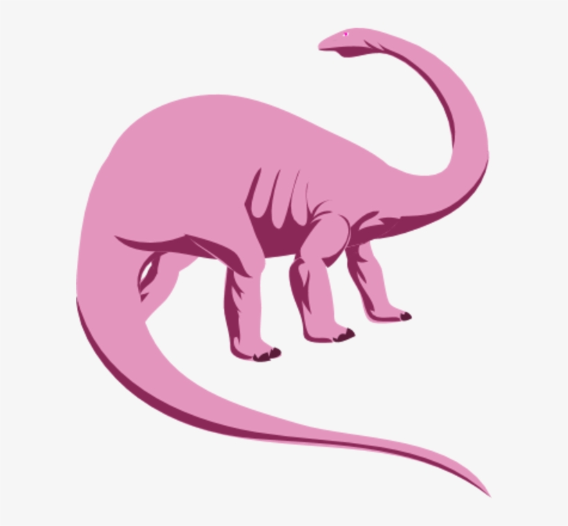 Dinosaur Clipart - Purple Dinosaur, transparent png #1122845