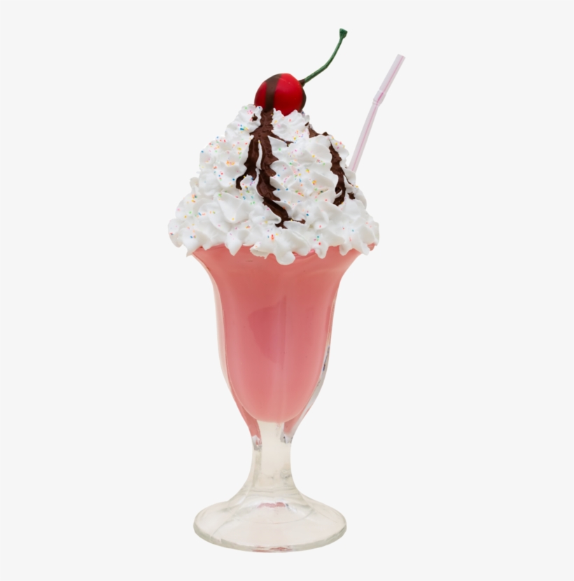 Transparent Milkshake - Ice Cream Sundae, transparent png #1123301