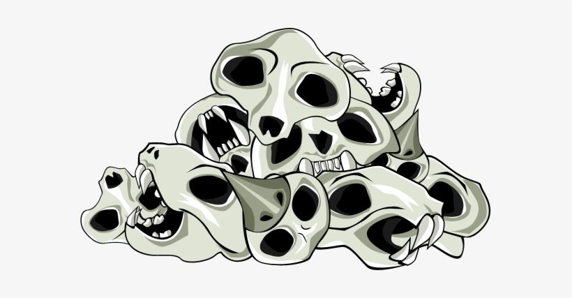 Pile Of Skulls, transparent png #1123415