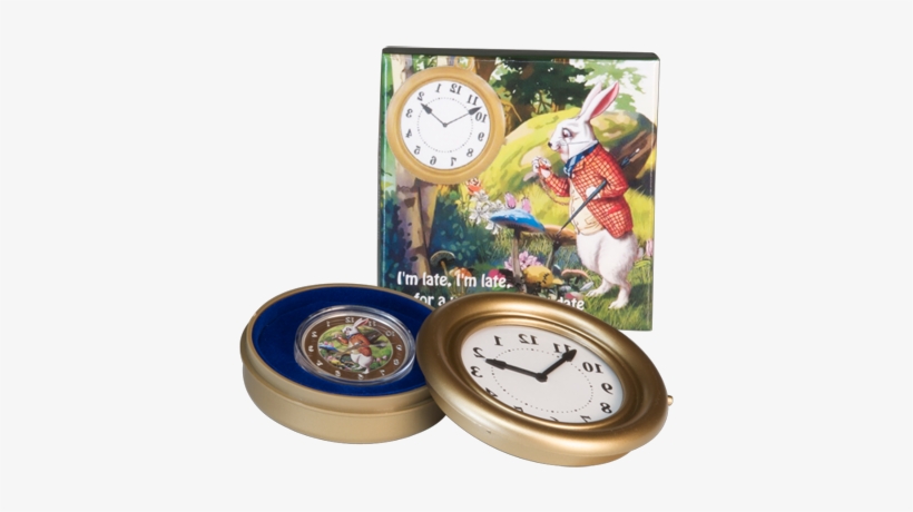 2011 Lunar Year Of The Rabbit Alice In Wonderland Silver - Silver, transparent png #1123657