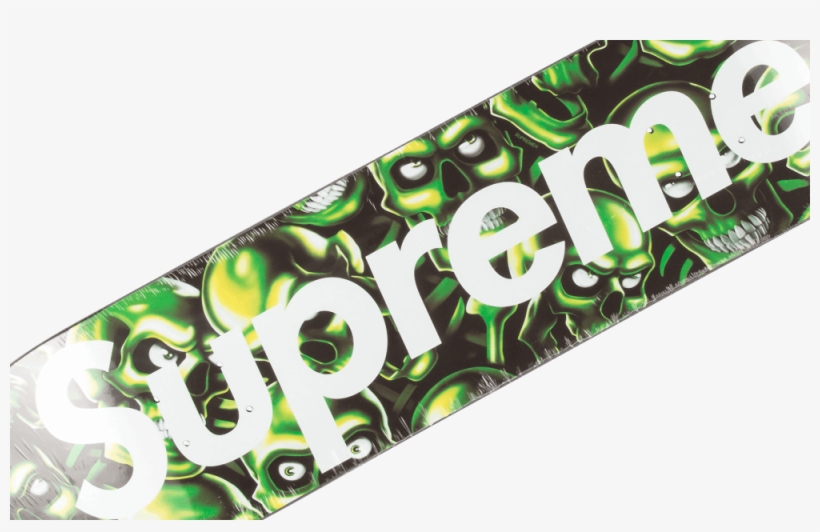 Supreme Skull Pile Skate Deck "ss 18", transparent png #1123675