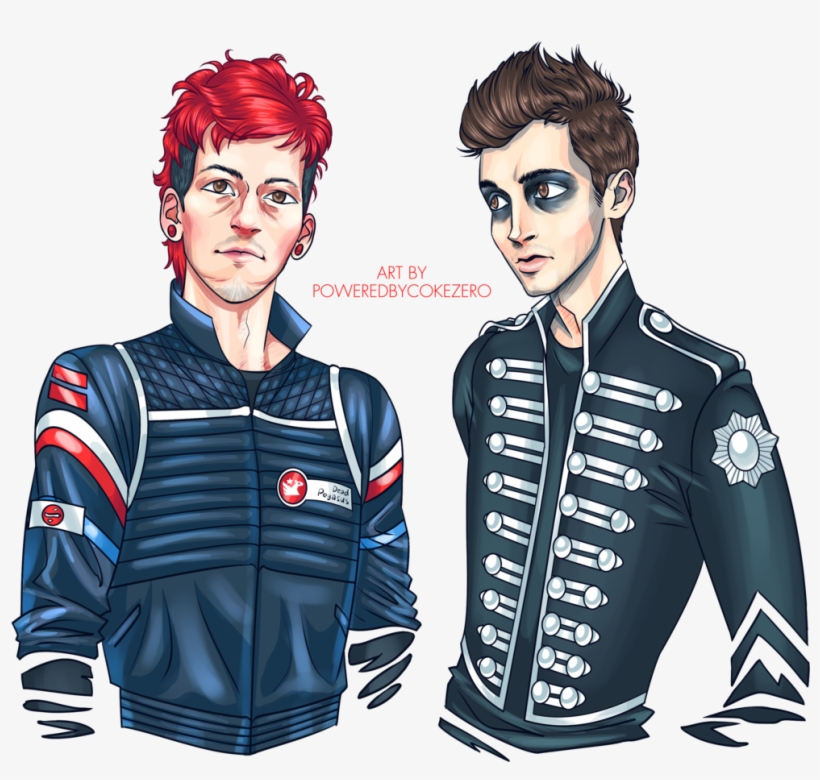 My Chemical Pilots By Poweredbycokezero On Deviantart - Twenty One Pilots Now, transparent png #1123763