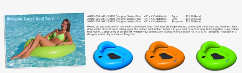 Ca Customers Contact Jeff Turner For Details - Airhead Designer Series Aqua Float, transparent png #1124044