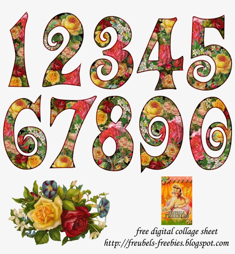 Shabby Png Art Free - Roses & Morning Glories Keychain, Adult Unisex,, transparent png #1124086